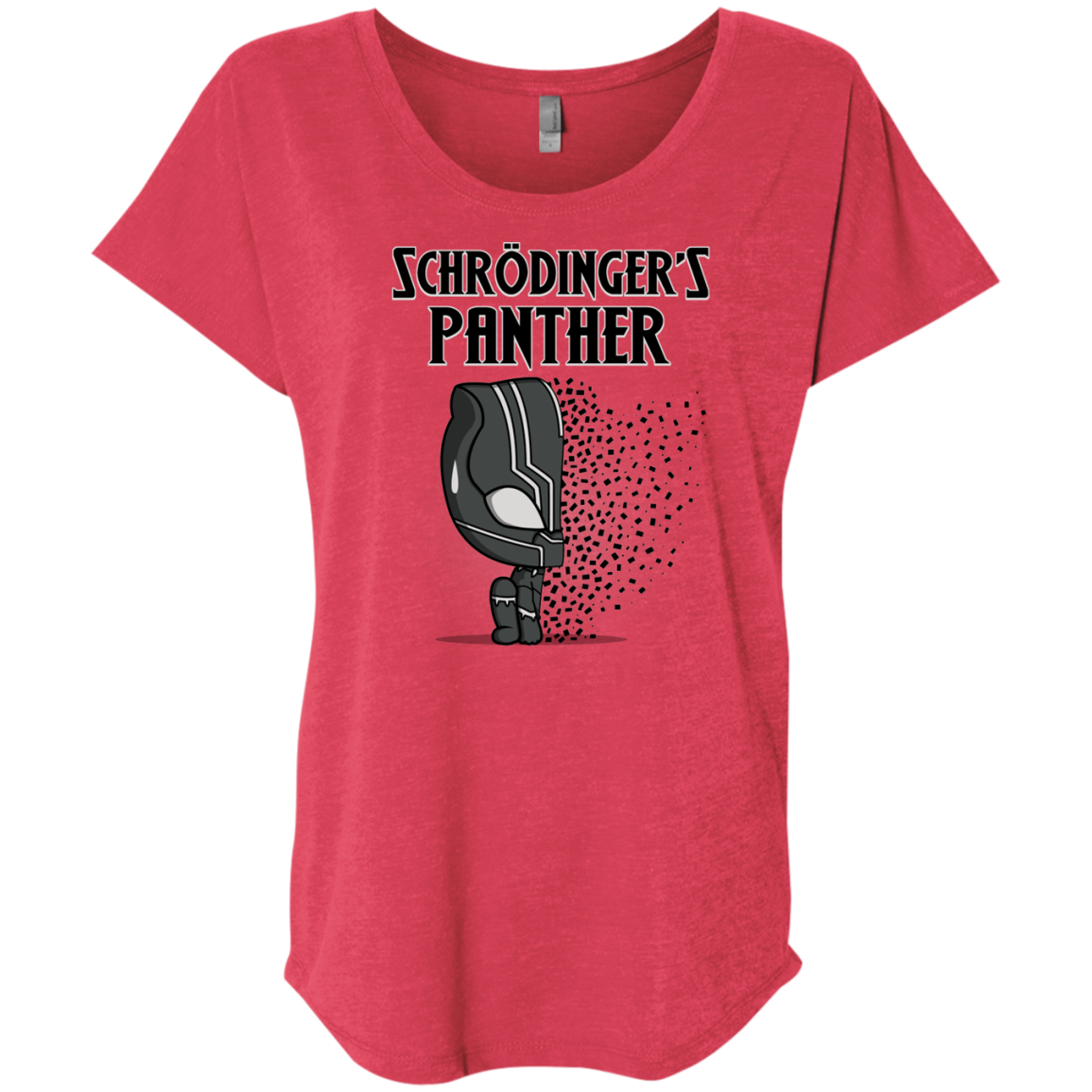 Schrodingers Panther Triblend Dolman Sleeve