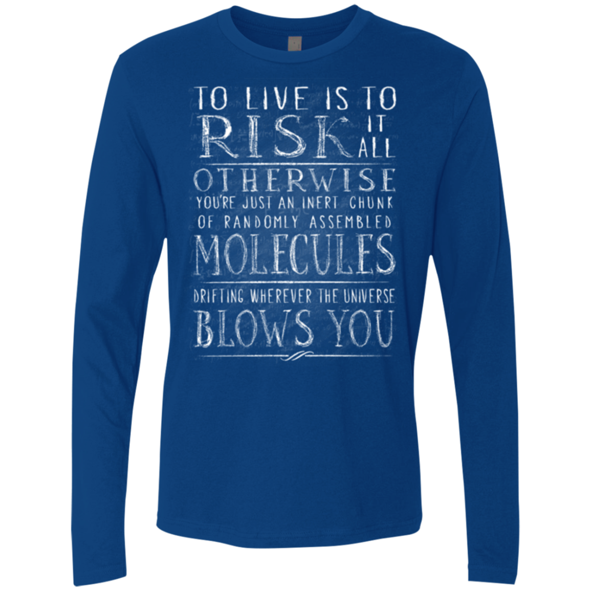 Universe Blows Men's Premium Long Sleeve