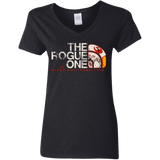 Rogue North Face Women's V-Neck T-Shirt