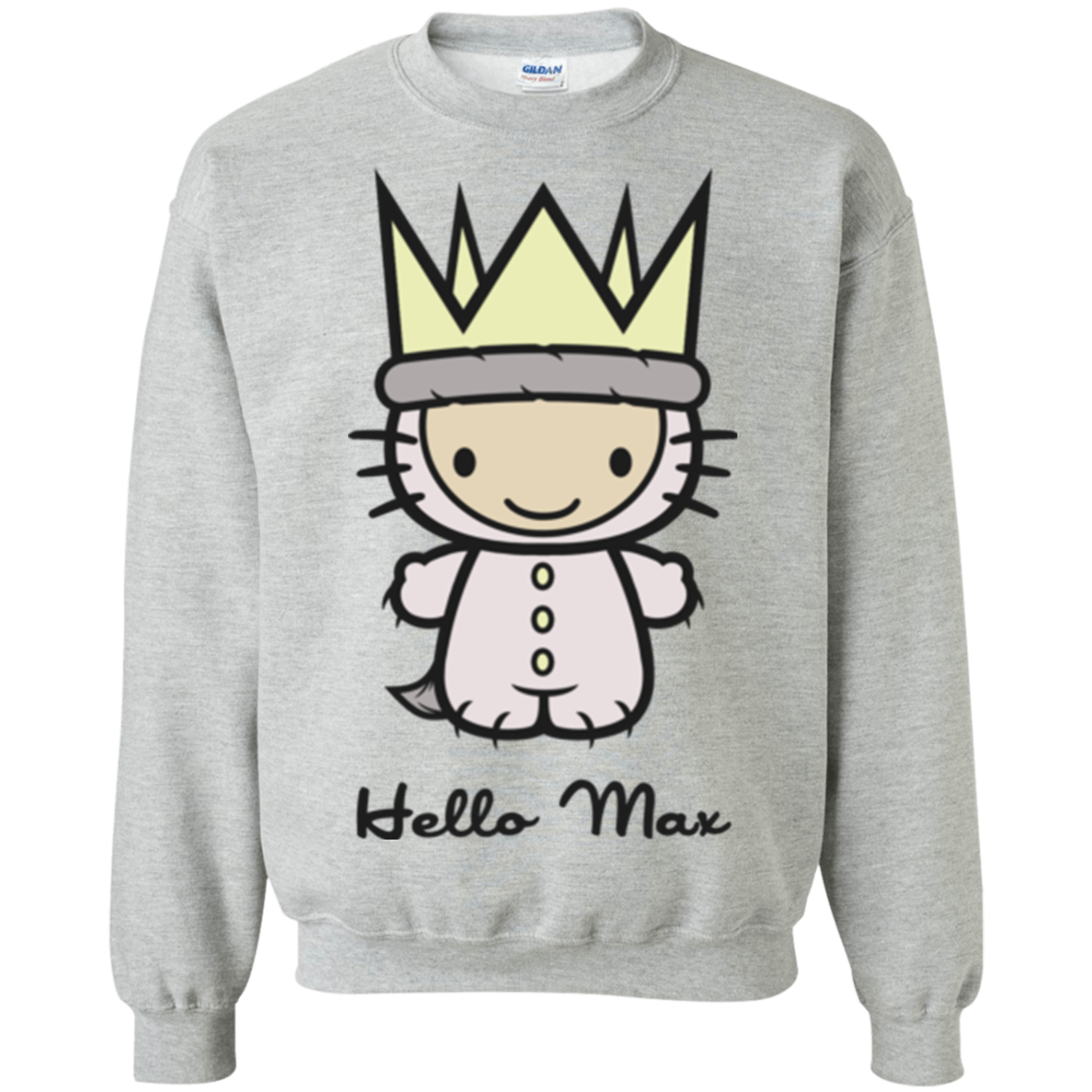 Hello Max Crewneck Sweatshirt