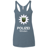 Winden Polizei Women's Triblend Racerback Tank