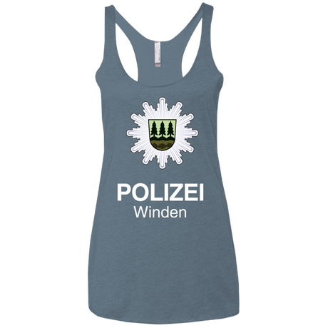 Winden Polizei Women's Triblend Racerback Tank