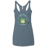 Dragons are Cute Women's Triblend Racerback Tank