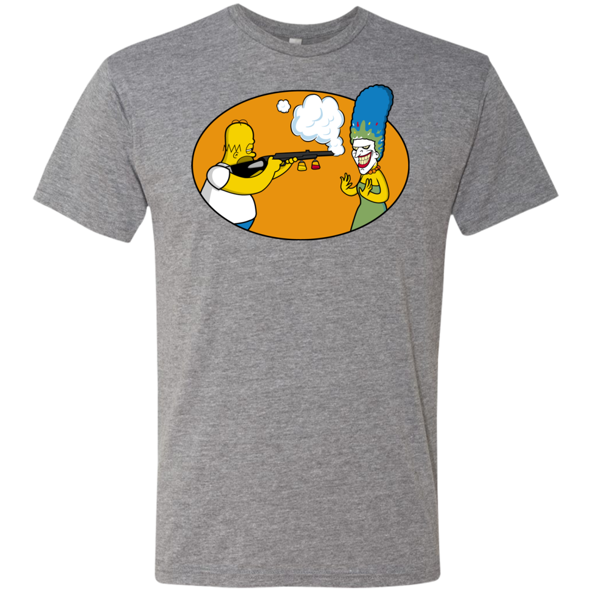 Make Up Gun Men's Triblend T-Shirt