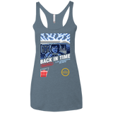 Back In Time Women's Triblend Racerback Tank