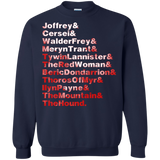Aryas Kill List Crewneck Sweatshirt