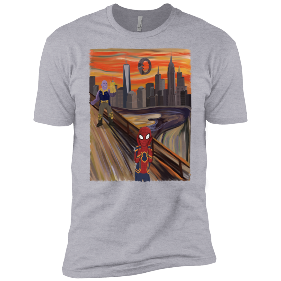 Spider Scream Men's Premium T-Shirt