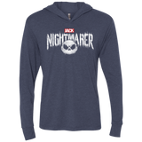The Nightmarer Triblend Long Sleeve Hoodie Tee