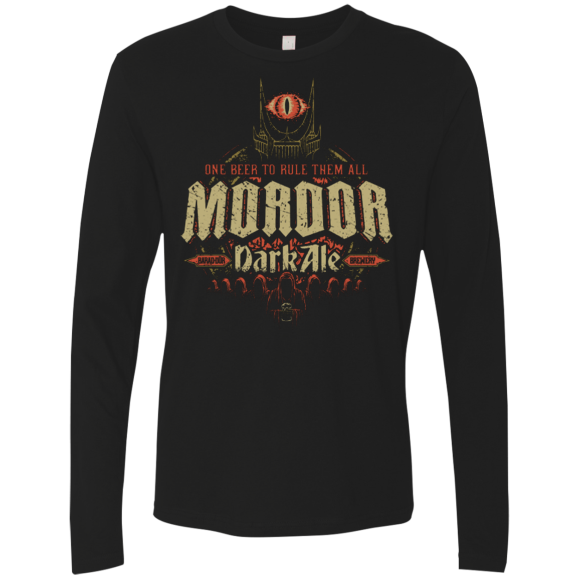 Mordor Dark Men's Premium Long Sleeve