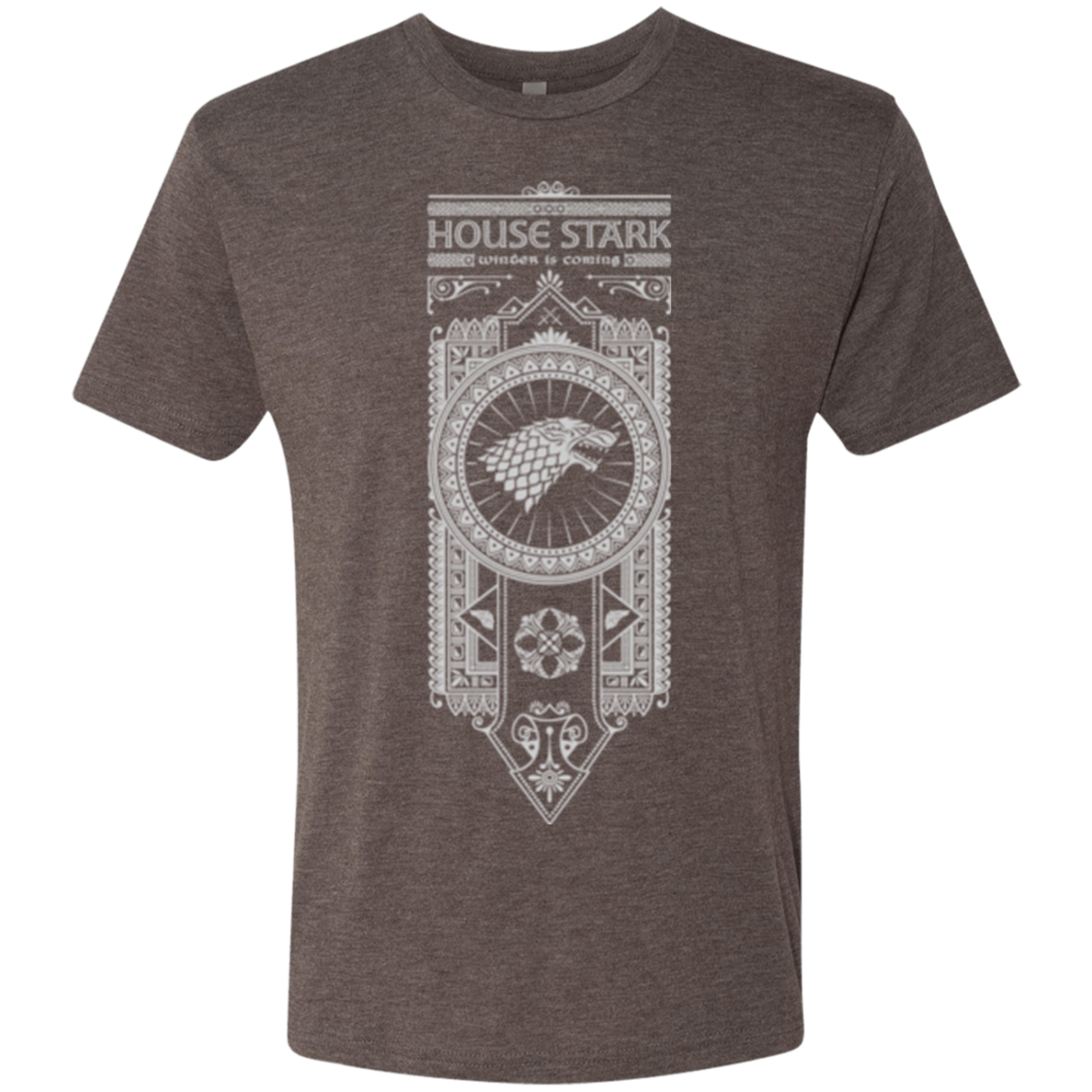 House Stark White Men's Triblend T-Shirt