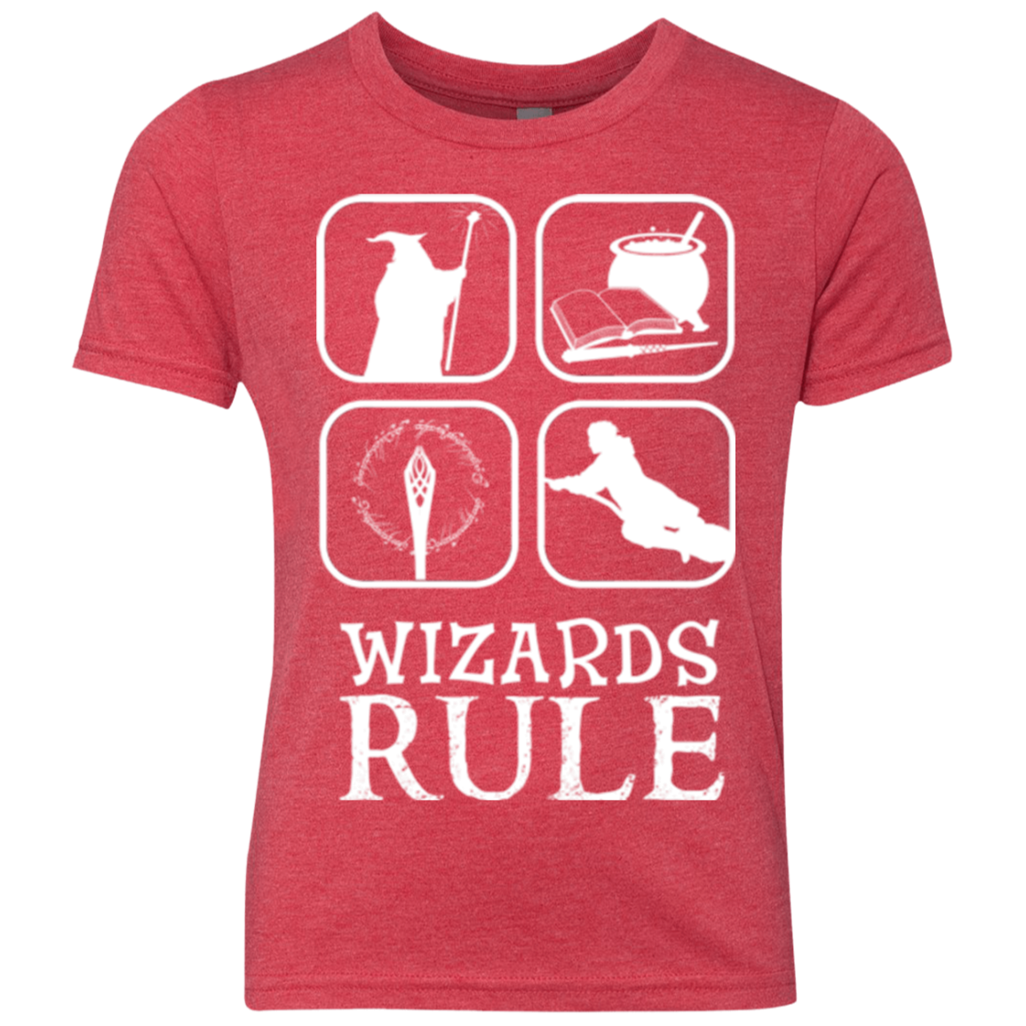 Wizards Rule Youth Triblend T-Shirt