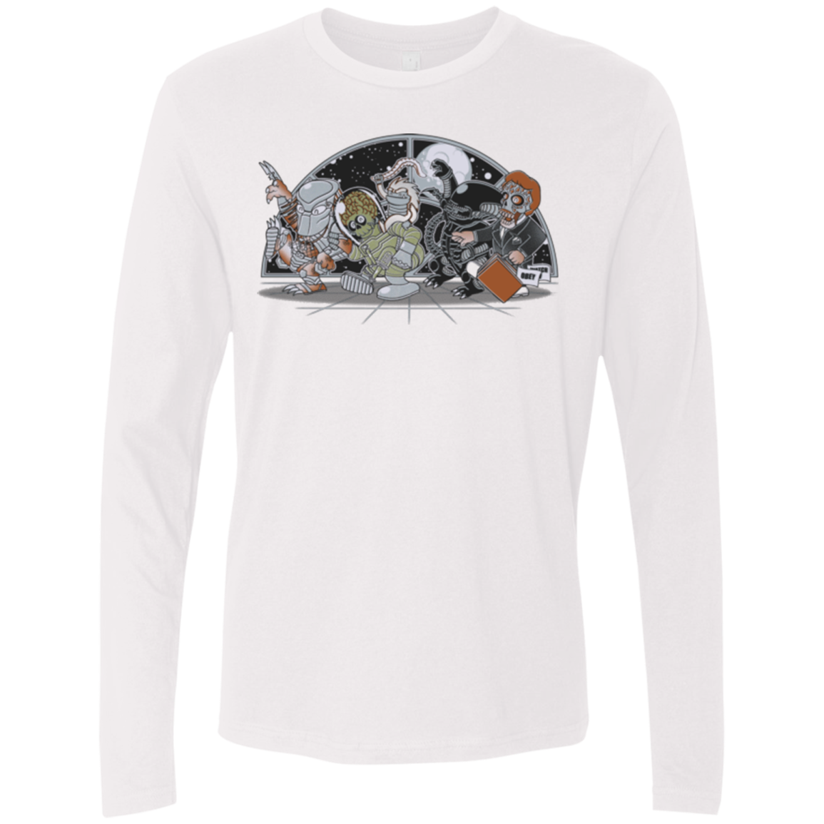 Where The Nasty Aliens are Men's Premium Long Sleeve