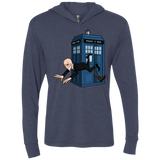 Silence Falls Triblend Long Sleeve Hoodie Tee