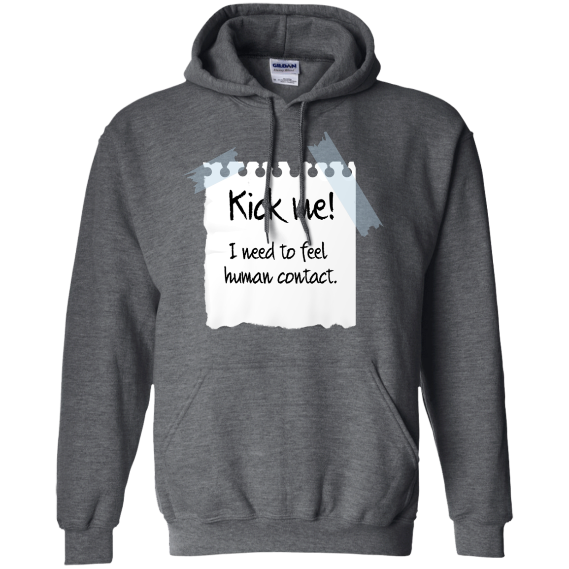 Kick Me Pullover Hoodie