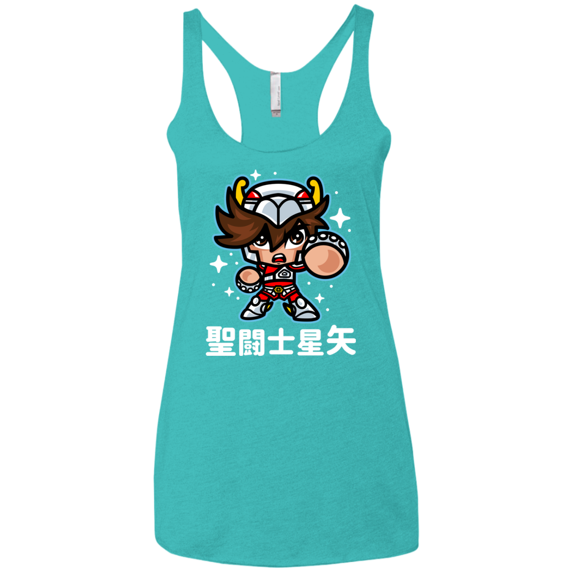ChibiPegasus Women's Triblend Racerback Tank