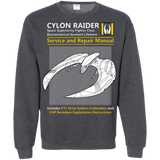 CYLON RAIDER SERVICE & REPAIR MANUAL Crewneck Sweatshirt