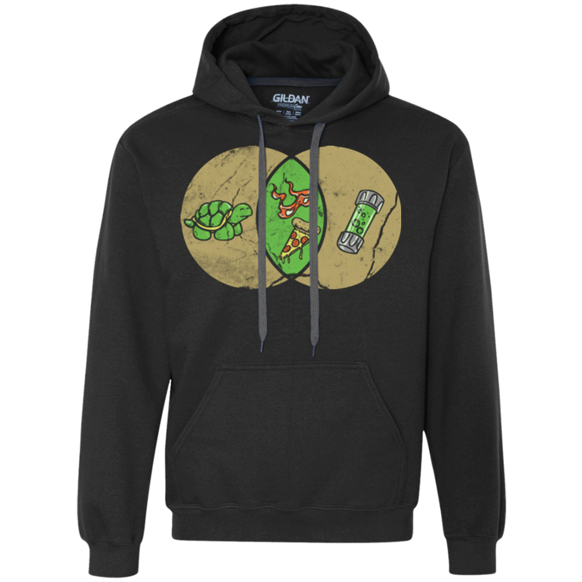 Mikey Diagram Premium Fleece Hoodie