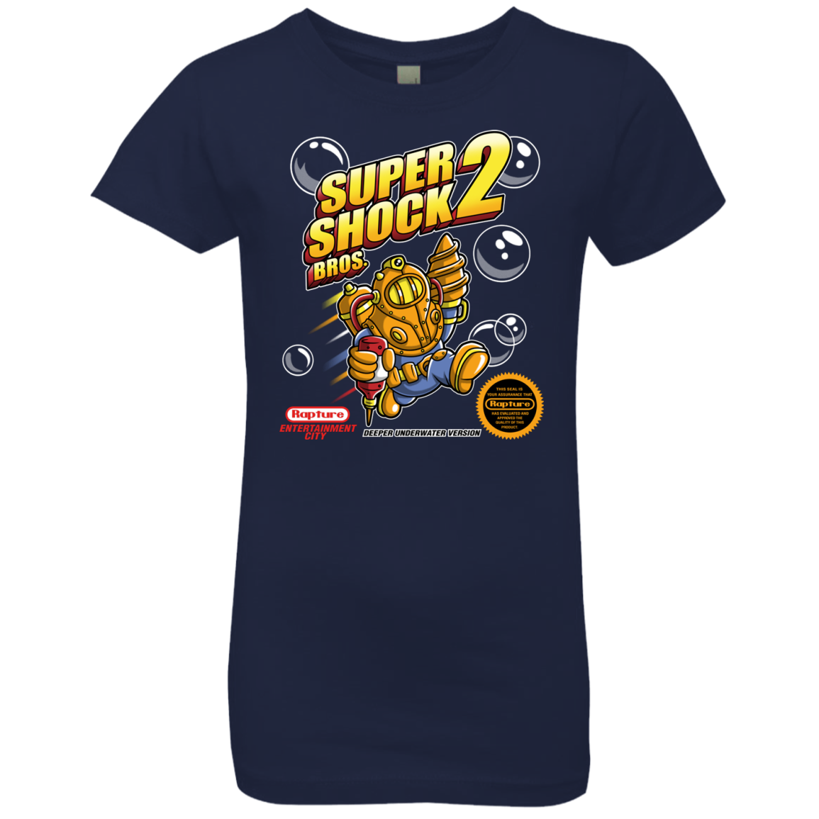 Super Shock Bros 2 Girls Premium T-Shirt