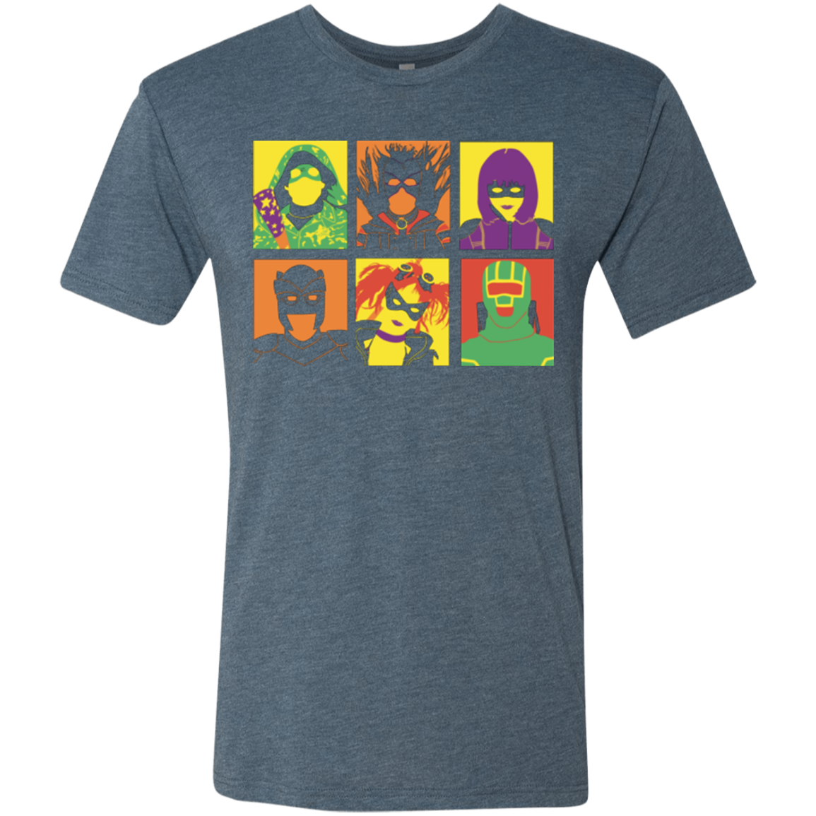 Kick Ass pop Men's Triblend T-Shirt