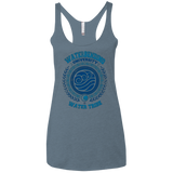 Waterbending University Women's Triblend Racerback Tank