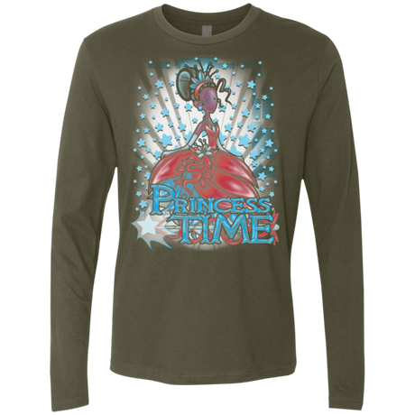 Princess Time Tiana Men's Premium Long Sleeve