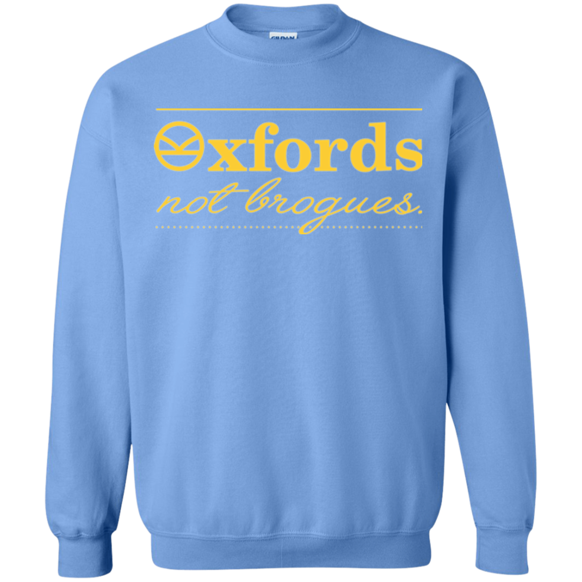 Oxfords Not Brogues Crewneck Sweatshirt