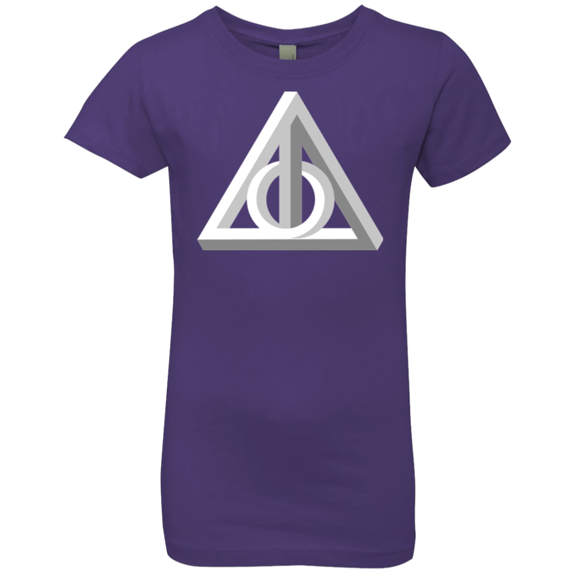 Deathly Impossible Hallows Girls Premium T-Shirt