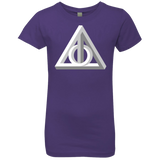 Deathly Impossible Hallows Girls Premium T-Shirt