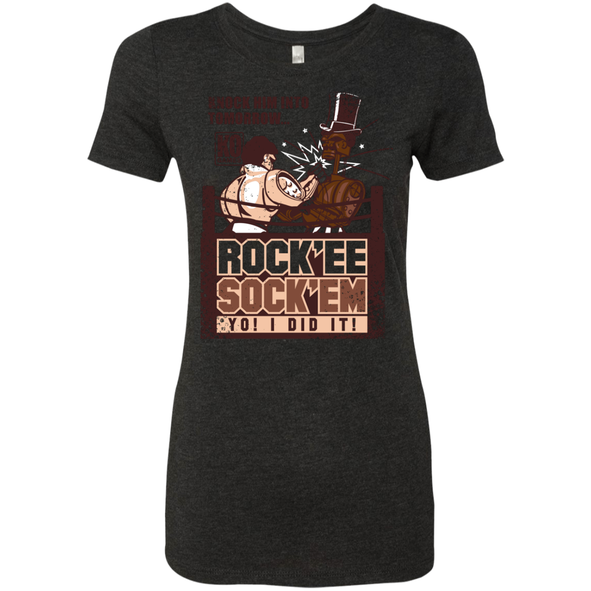 Rockee Sockem Women's Triblend T-Shirt