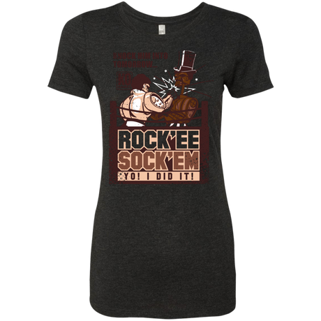 Rockee Sockem Women's Triblend T-Shirt