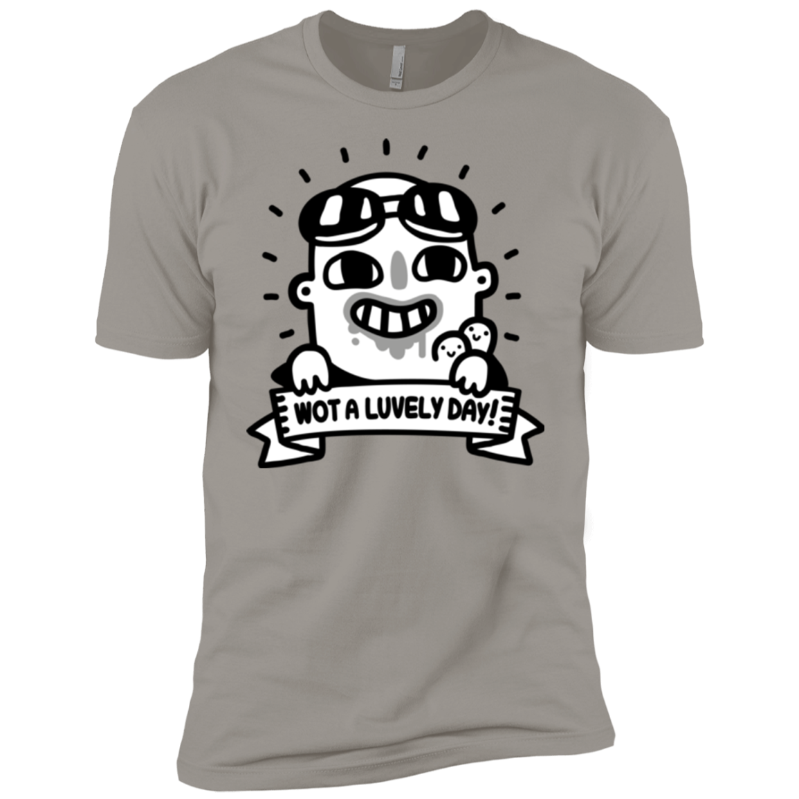 Wot A Luvely Day Boys Premium T-Shirt