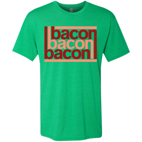 Bacon-Bacon-Bacon Men's Triblend T-Shirt