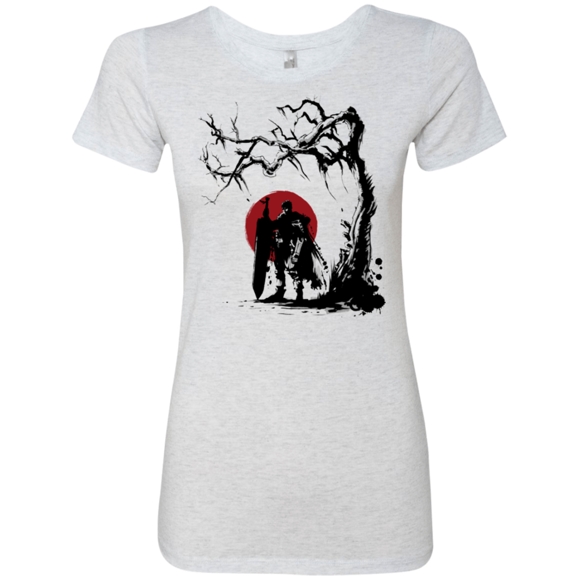 Black Swordsman under the sun Women's Triblend T-Shirt