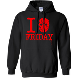 I Love Friday Pullover Hoodie