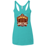 Dr. Who Daleks Women's Triblend Racerback Tank