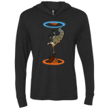 INFINUT Triblend Long Sleeve Hoodie Tee