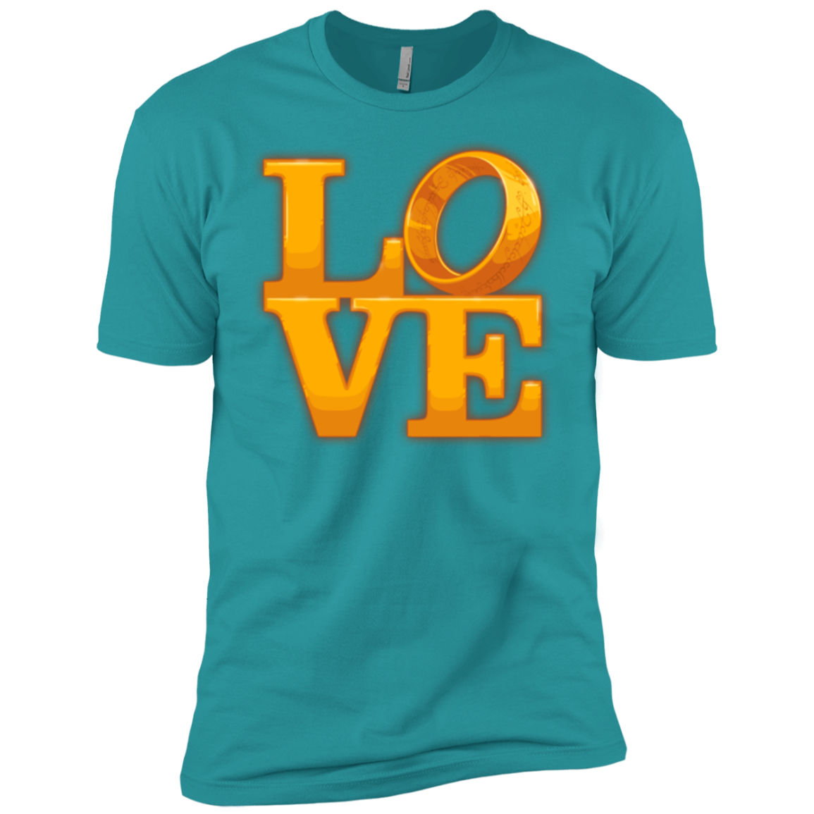 LOVE Lotr Ring Men's Premium T-Shirt