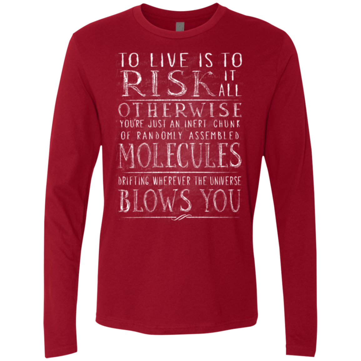 Universe Blows Men's Premium Long Sleeve