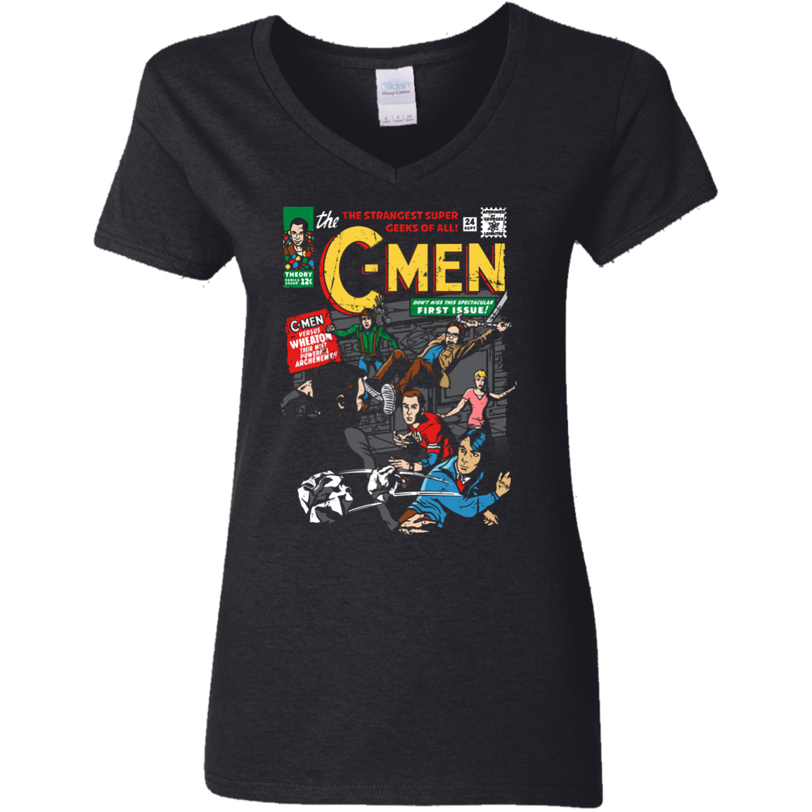 C-Men Women's V-Neck T-Shirt