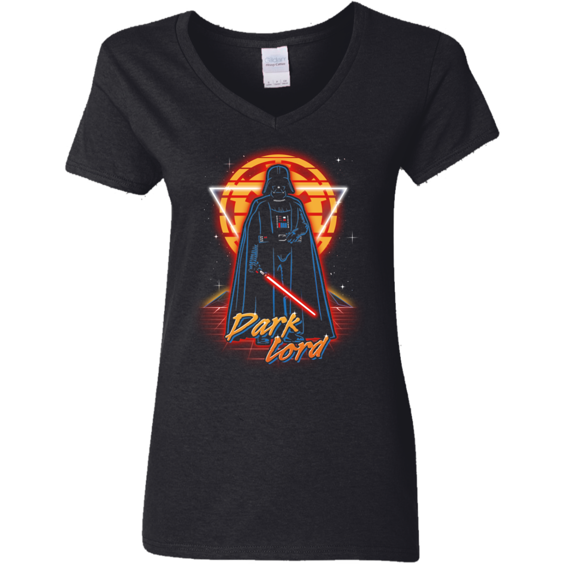 Retro Dark Lord Women's V-Neck T-Shirt