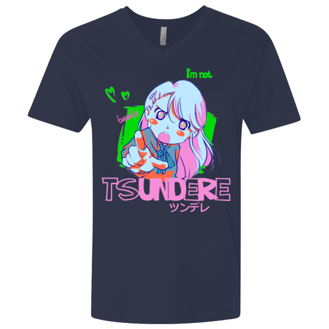 Tsundere Men's Premium V-Neck