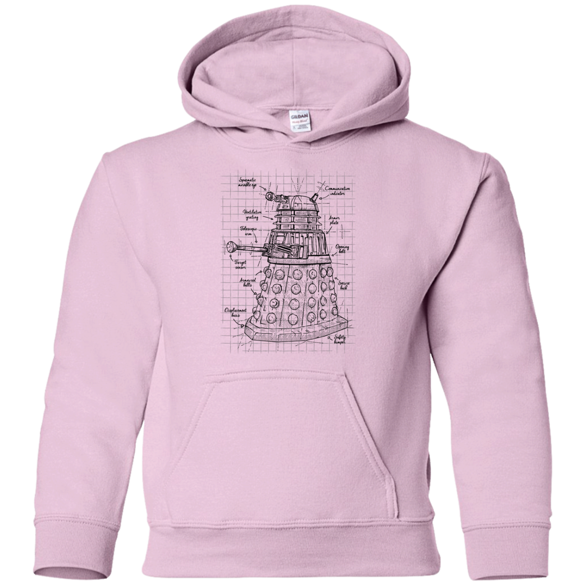 Dalek Plan Youth Hoodie