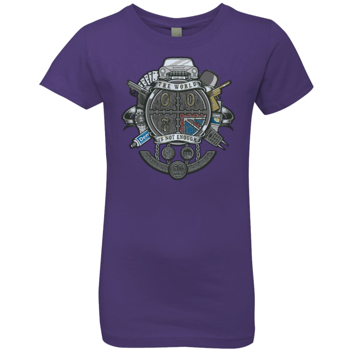 British Spy Crest Girls Premium T-Shirt
