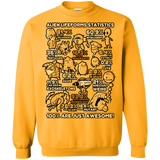Alien Statistics Crewneck Sweatshirt