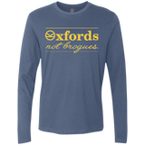 Oxfords Not Brogues Men's Premium Long Sleeve