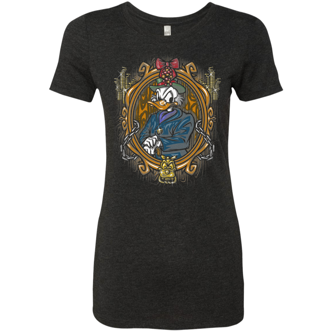 Mickeys Christmas Carol Scrooge Women's Triblend T-Shirt