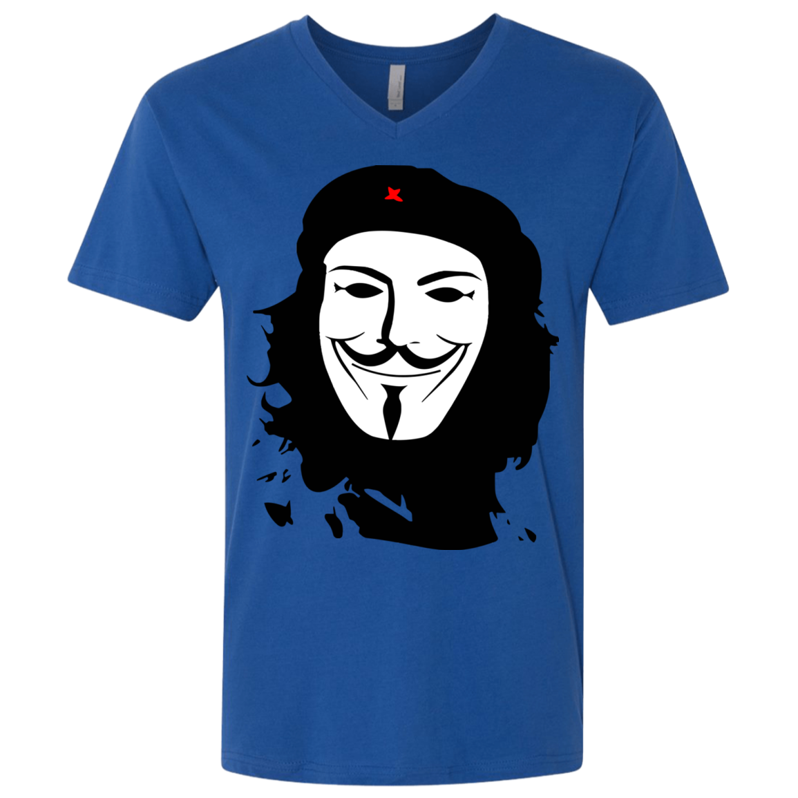 Anonymous Guevara Men's Premium V-Neck
