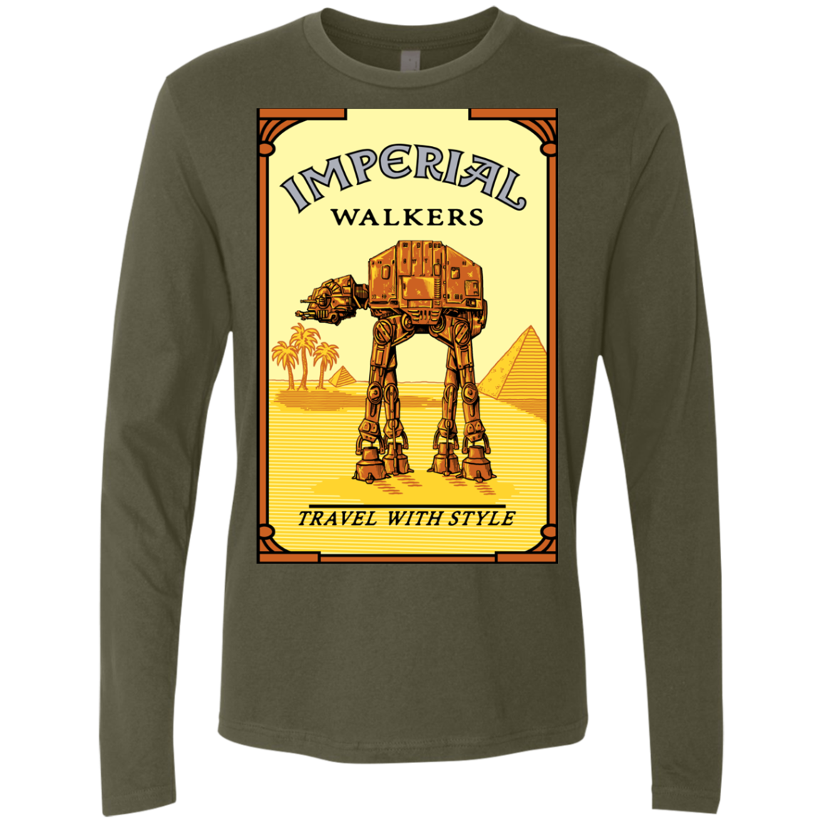 Walk Like An Egyptian Men's Premium Long Sleeve