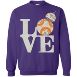 Love Droids Crewneck Sweatshirt