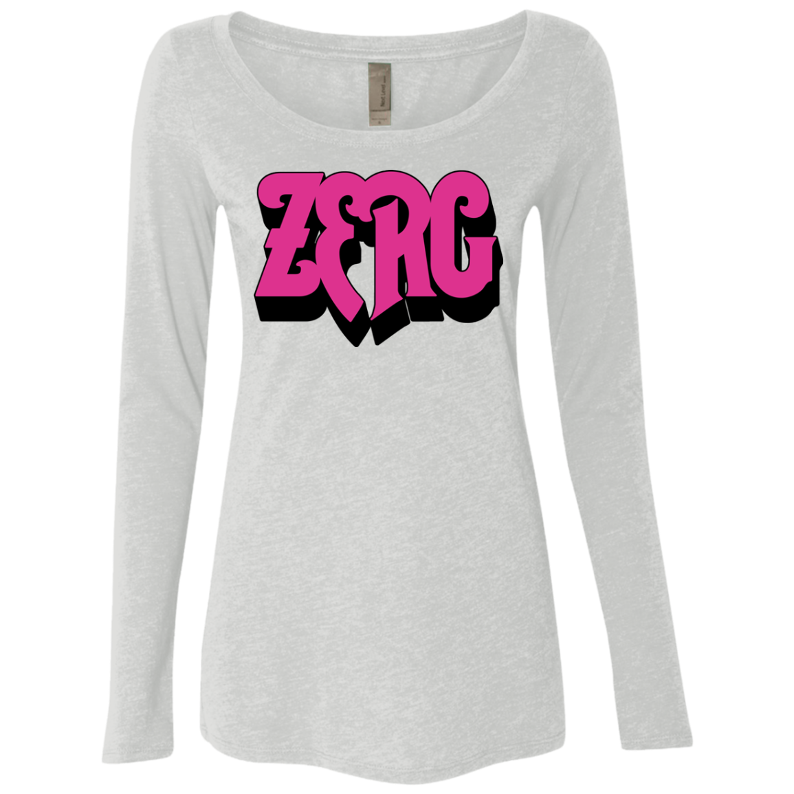 Zerg Rush Women's Triblend Long Sleeve Shirt